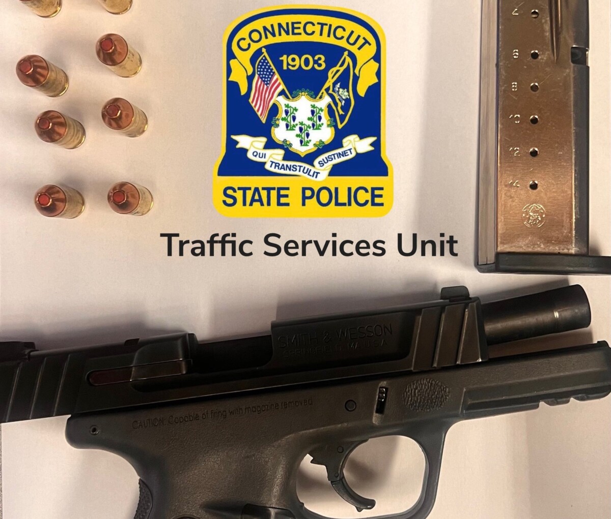 POLICE: Trucker arrested for handgun after trying to skip inspection