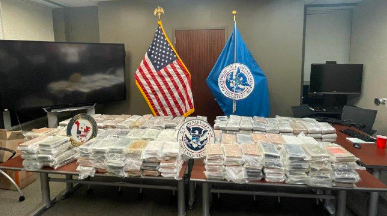 Truck stop surveillance operation leads cops to 850 pounds of cocaine in big rig