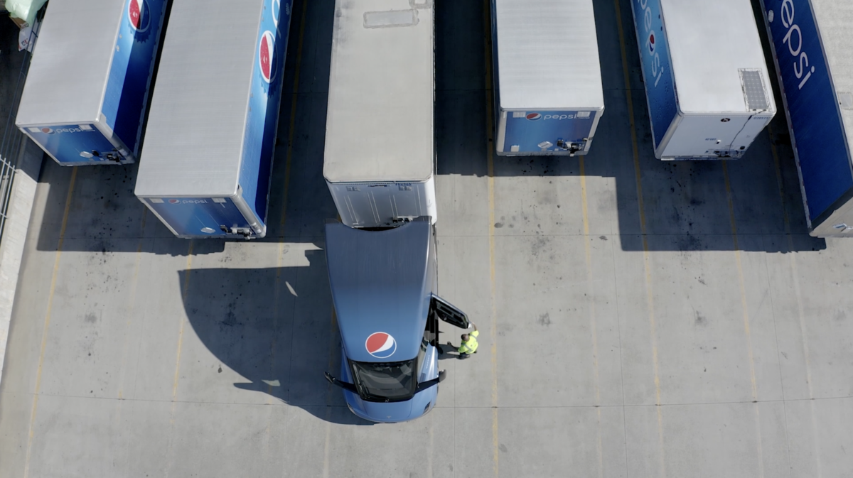 Video explores how PepsiCo uses fleet of 21 Tesla Semis in day-to-day operations