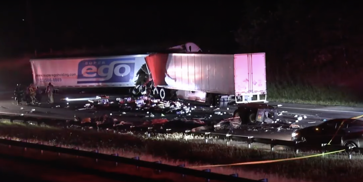 Trucker and passenger ejected and killed after striking disabled semi on South Carolina interstate