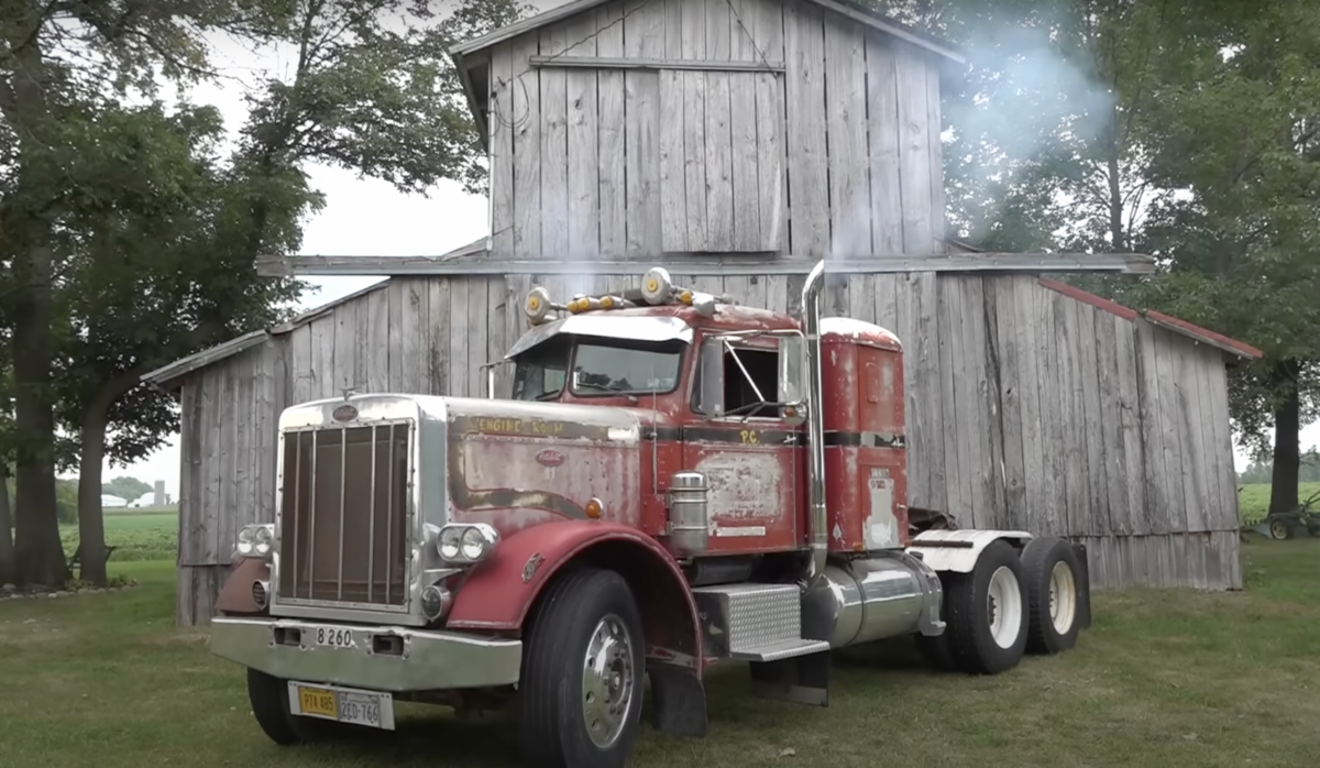 VIDEO: Trucker hunts down his grandfather’s 1972 Peterbilt after 30 years