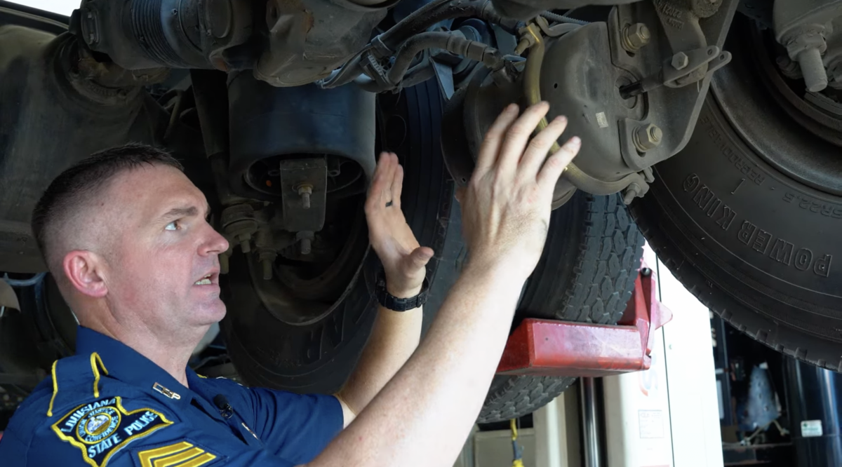 This video shows you what inspectors are looking for during brake blitz