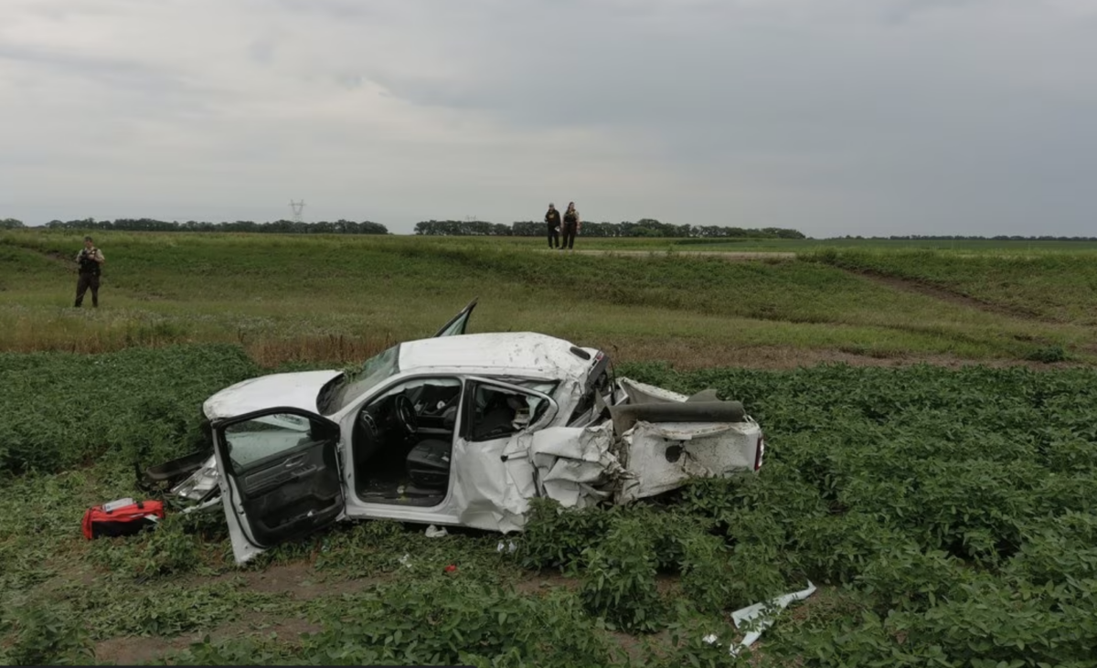 Trucker cited for distracted driving in wreck that mangled pickup