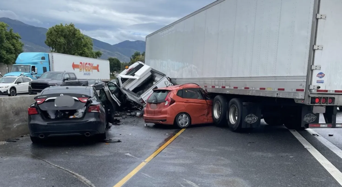 POLICE: Recent rain likely responsible for semi truck crash involving three cars