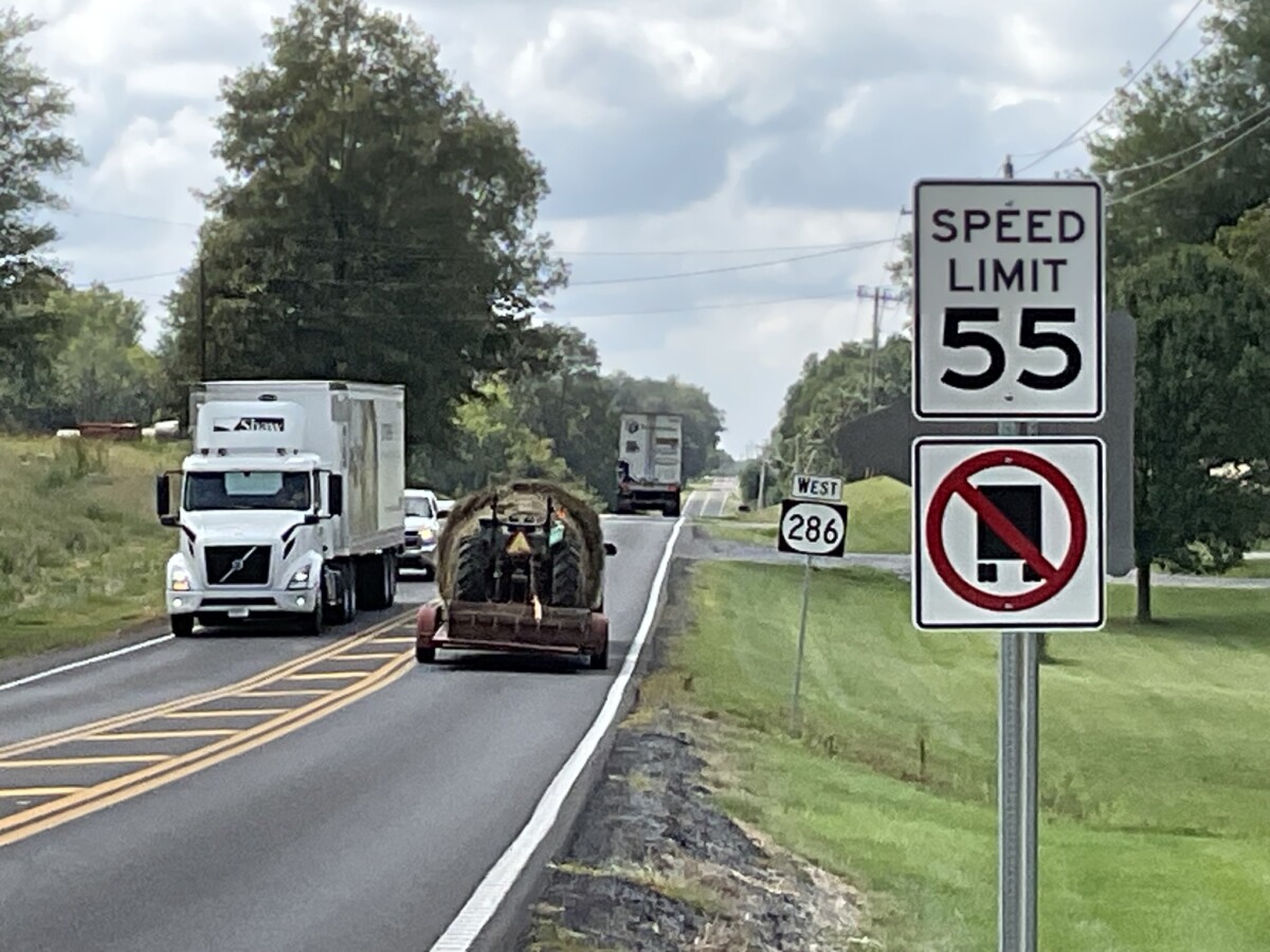 Kentucky cops to crack down on truckers taking shortcuts on rural roads