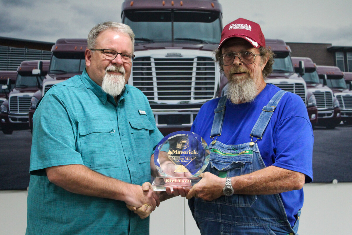 Flatbed truck driver hits four million safe miles