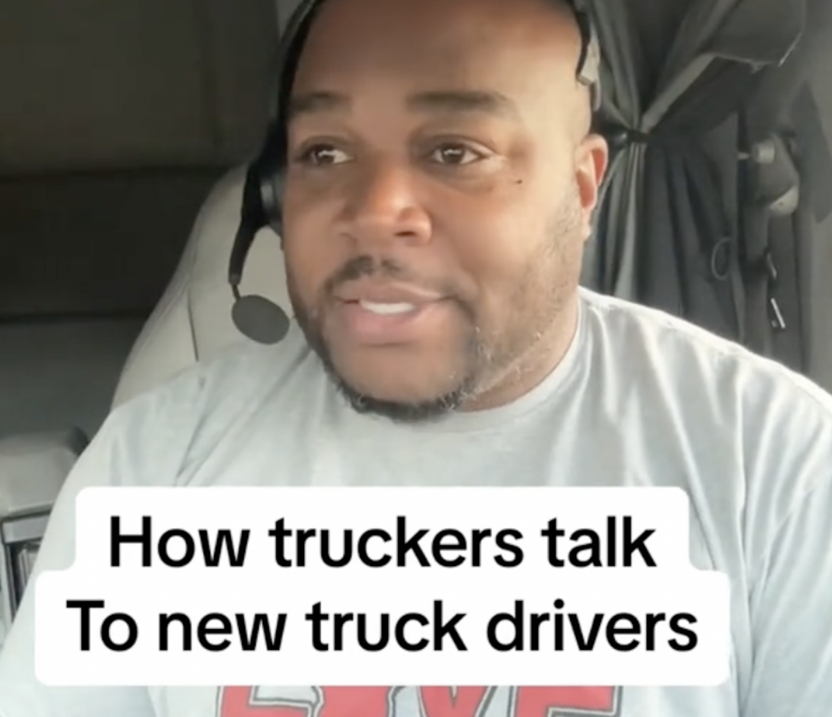 This ‘How Truckers Talk To New Truck Drivers’ video is SO funny because it’s SO true