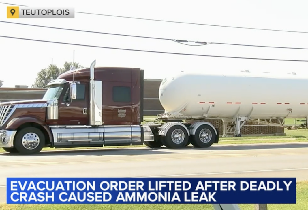 Tanker truck leak leaves five dead from chemical exposure, officials say