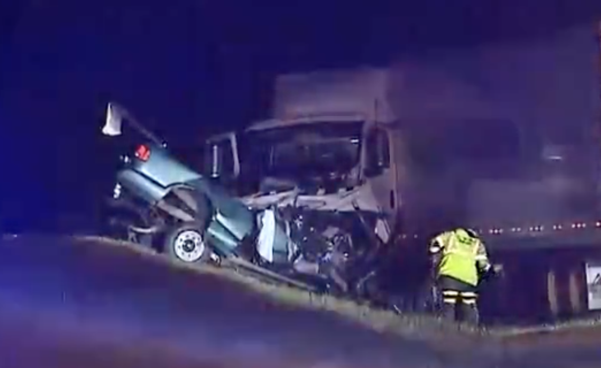 91-year-old motorist dies driving wrong way into semi truck 