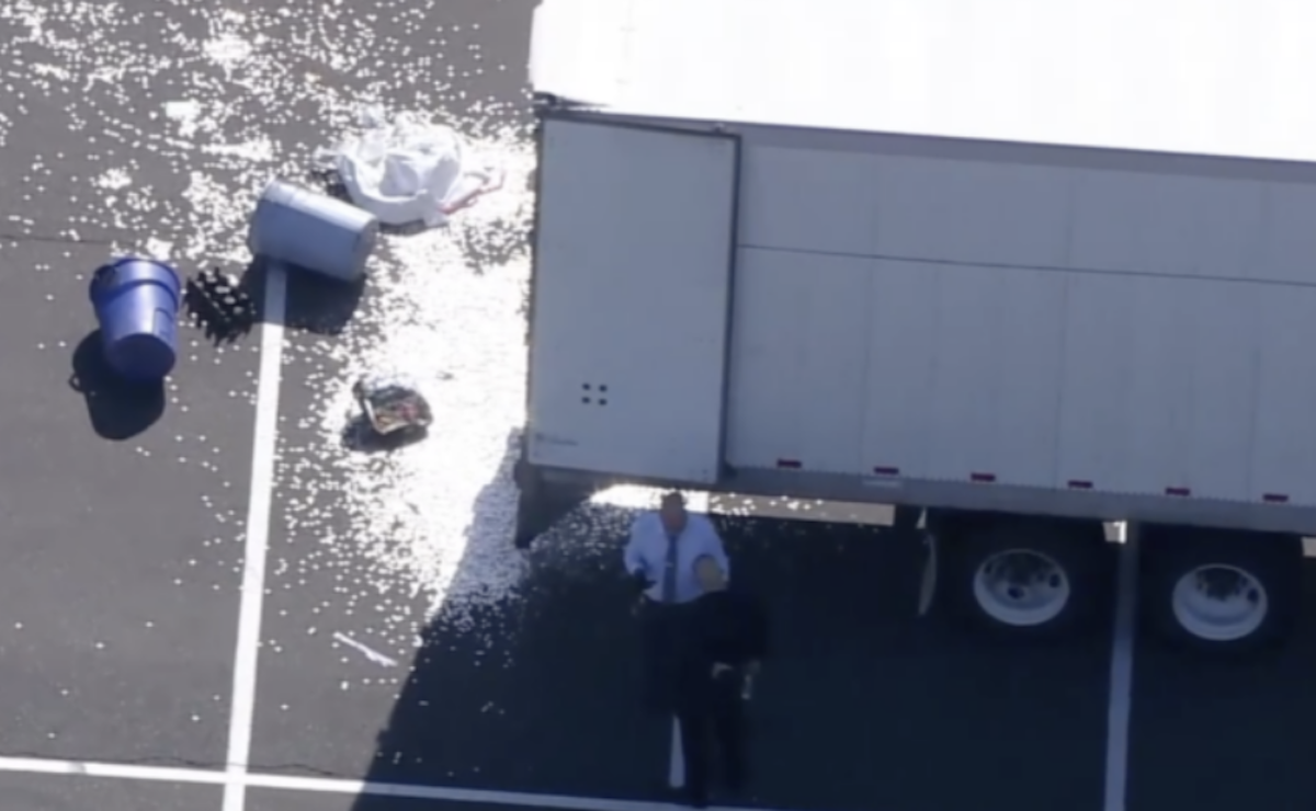 Men who broke into semi truck charged for theft of millions of dimes