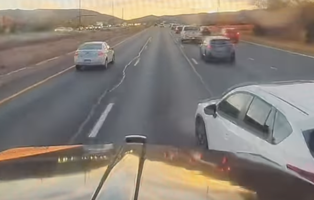 VIDEO: Another reminder to never trust four-wheelers to act right