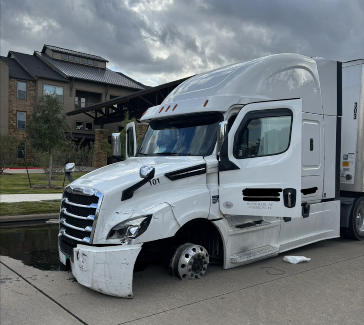 Truck driver in extensive police chase appears in court on multiple charges