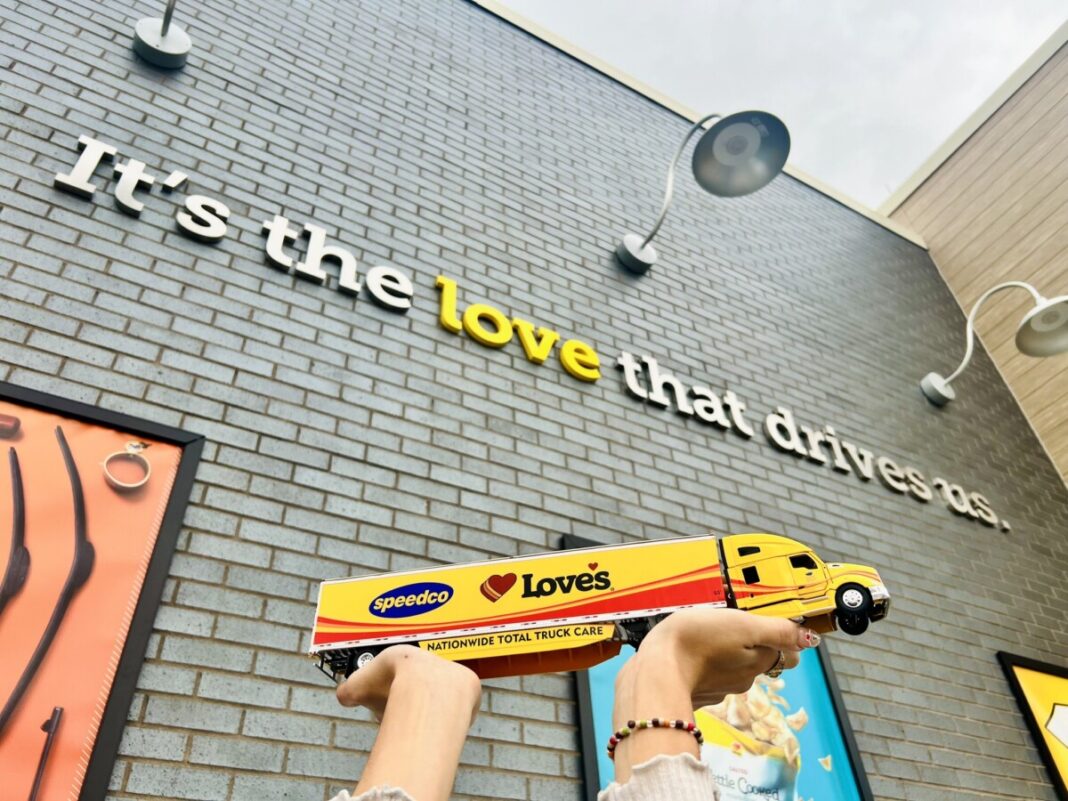 Love's opens truck stop with 79 truck parking spots