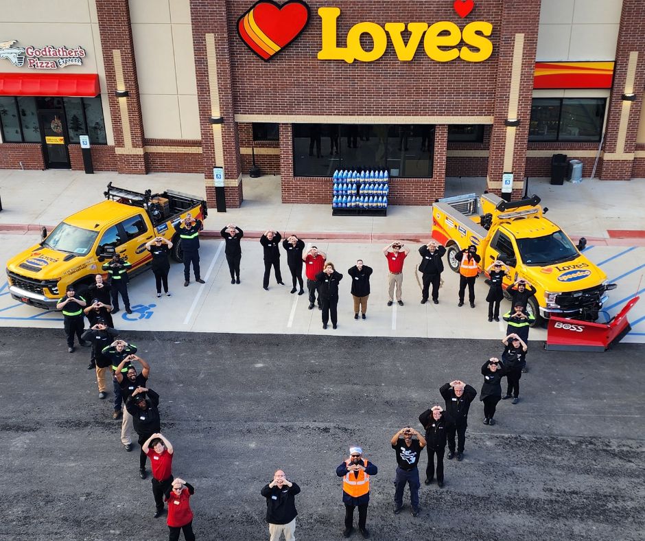 Love’s opens four new truck stops, adds 377 truck parking spaces