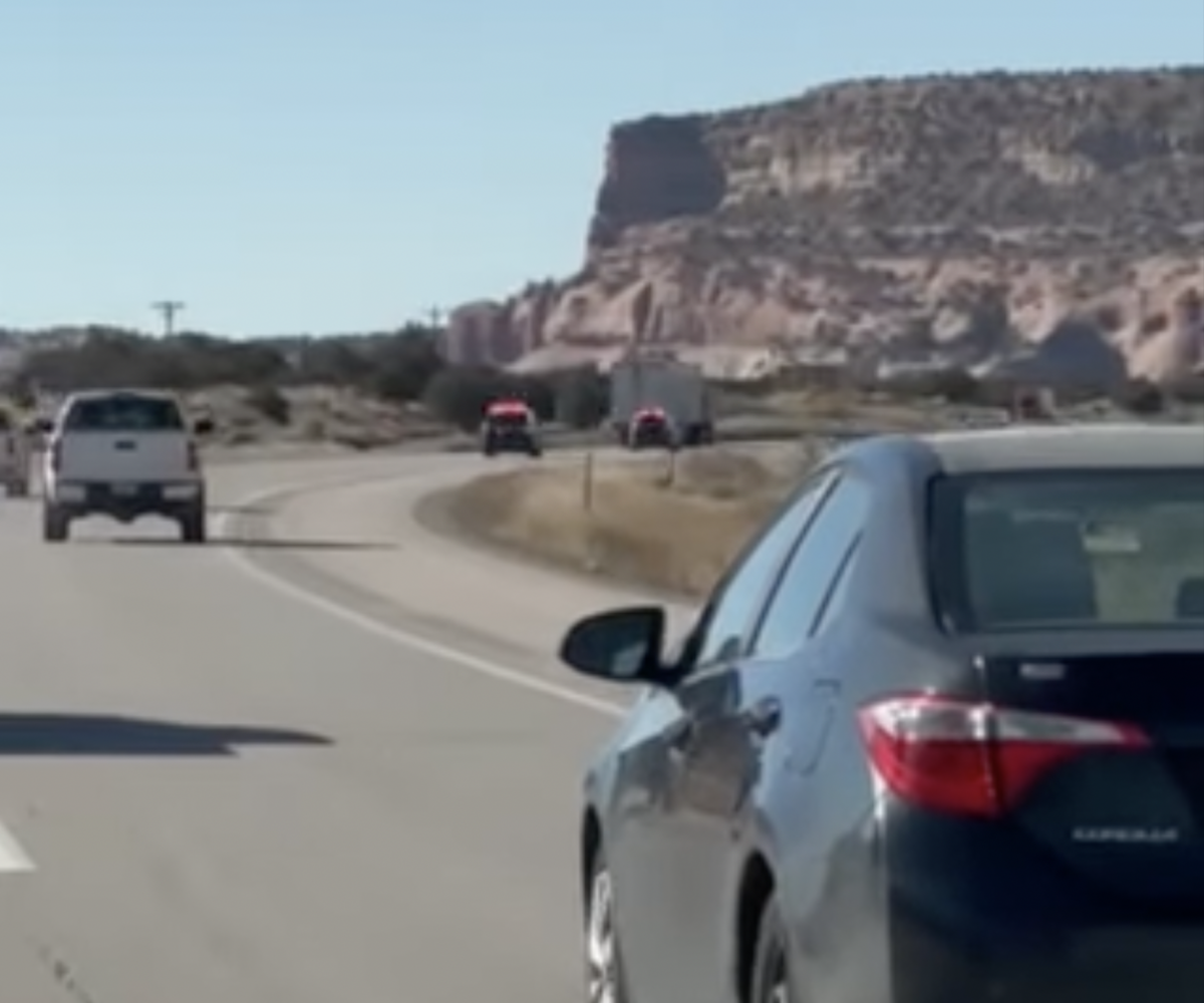 Semi truck police pursuit begins in New Mexico, ends in Arizona with shots fired, driver injured