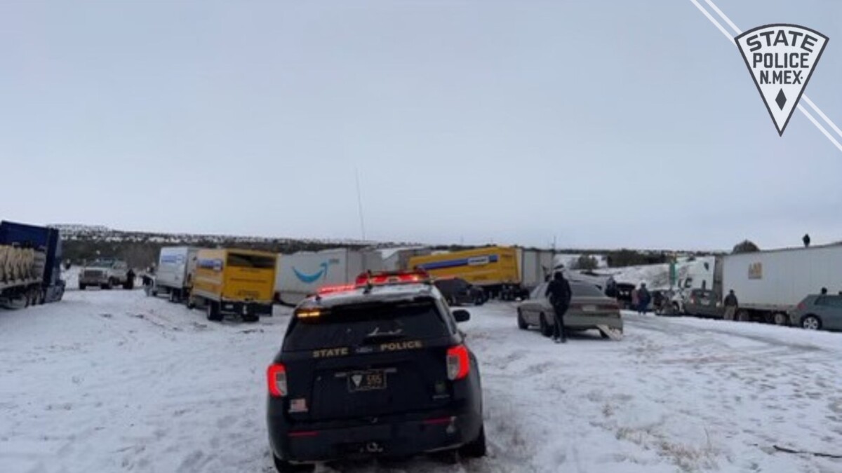 Fatal 43 vehicle pileup on I-40 in New Mexico blamed on bad weather, ‘driver inattention’