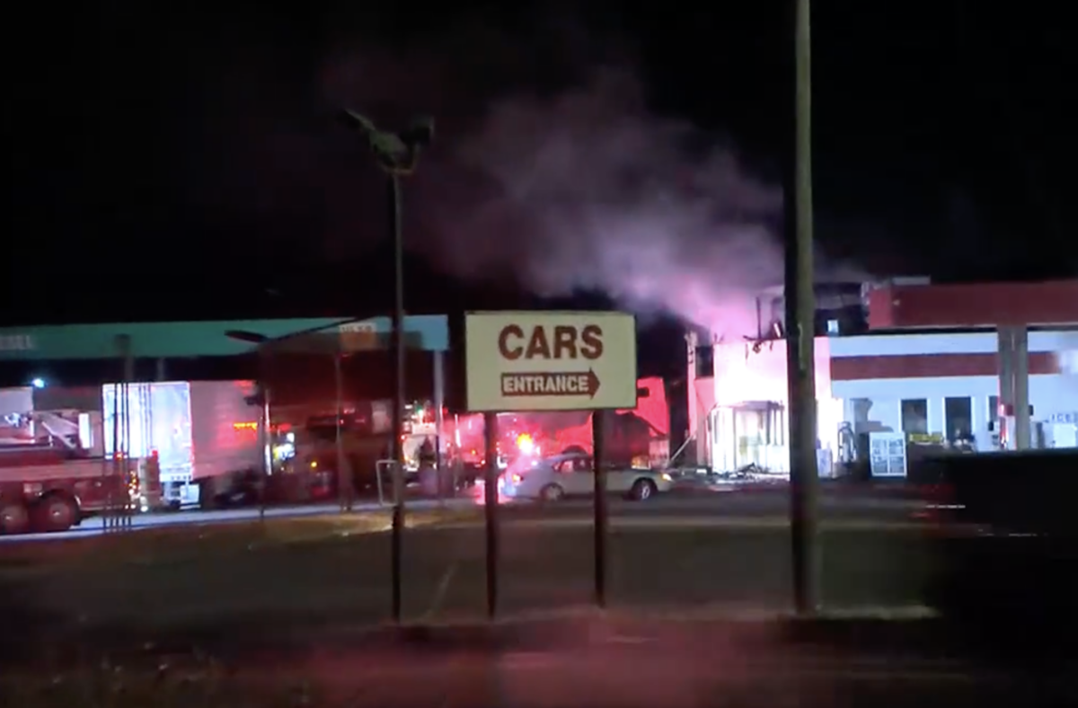 North Carolina truck stop a total loss after overnight fire