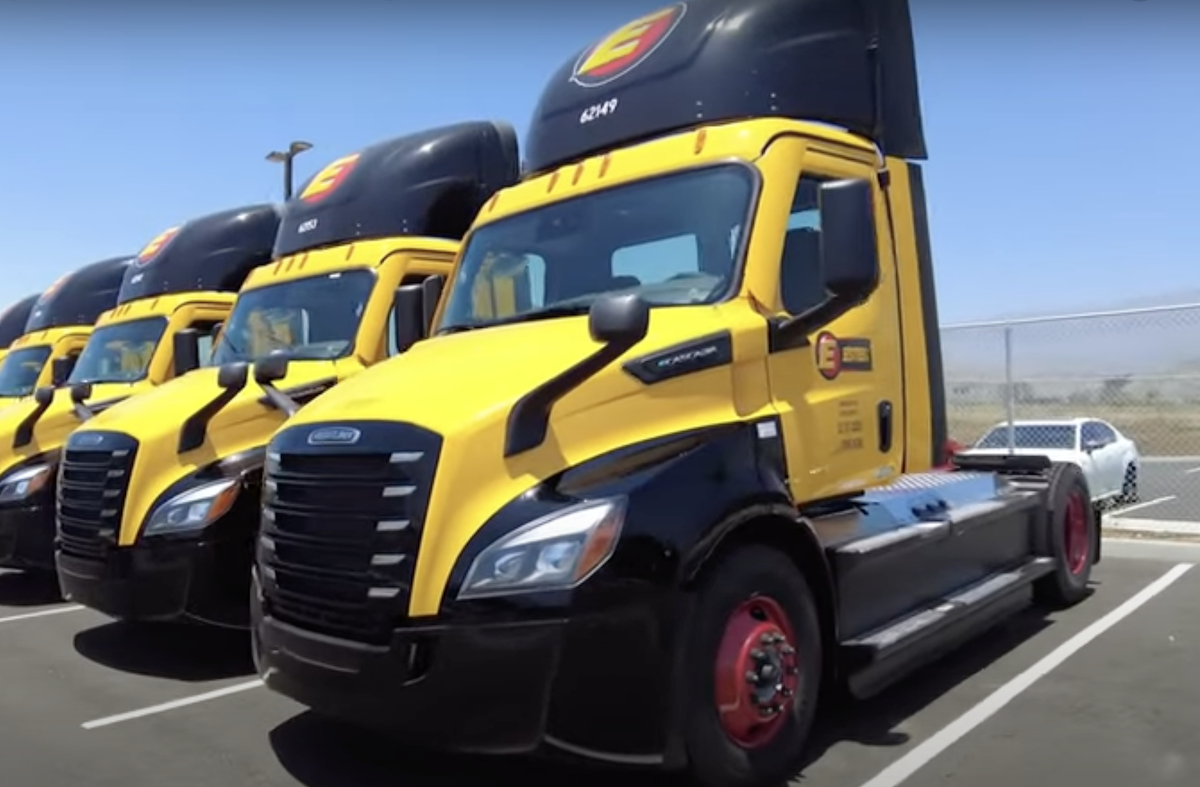 Estes adds electric semi trucks to their collection and ‘looks forward to adding more’ to their fleet