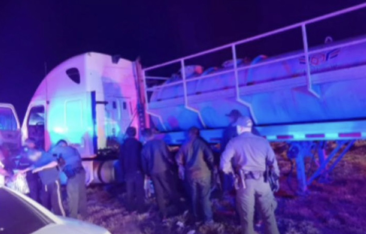 Tractor trailer was trying to avoid the border checkpoint for a reason, Border Patrol finds