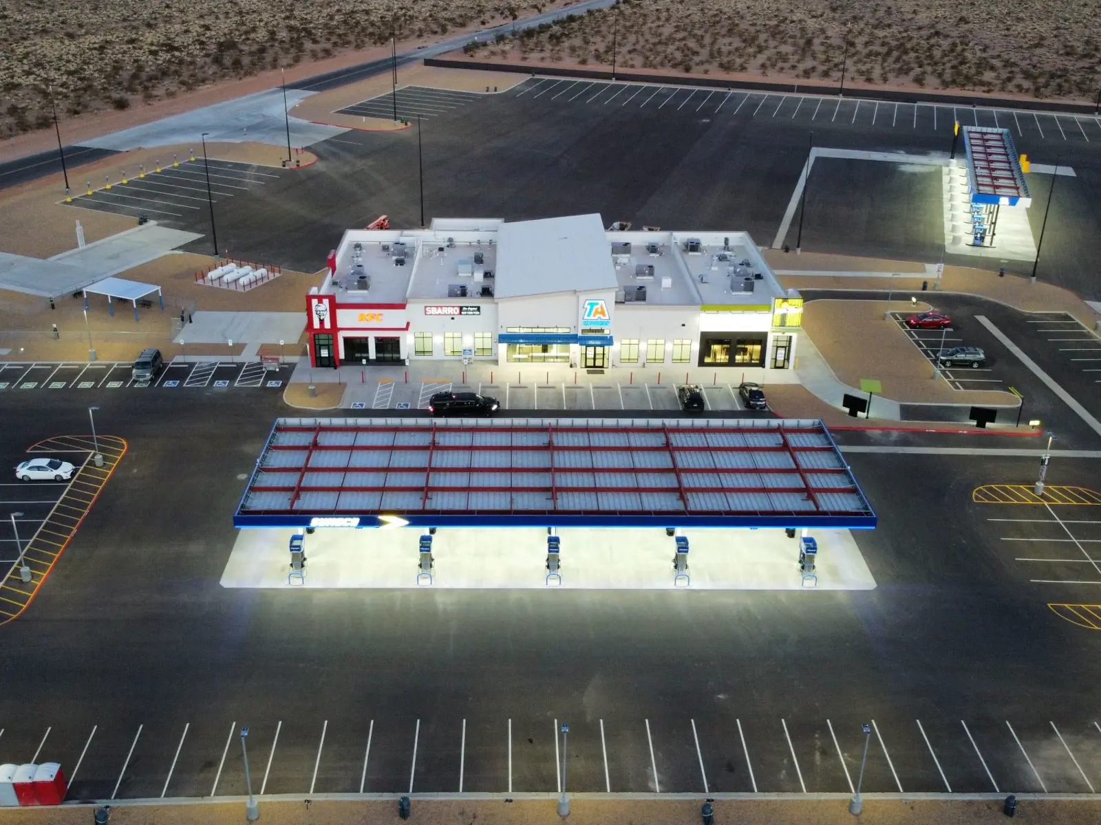 New TA Express opens in Arizona with 210 truck parking spaces