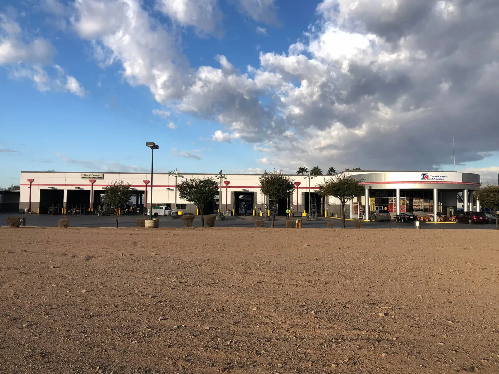 TA opens Arizona truck stop with 70 truck parking spaces