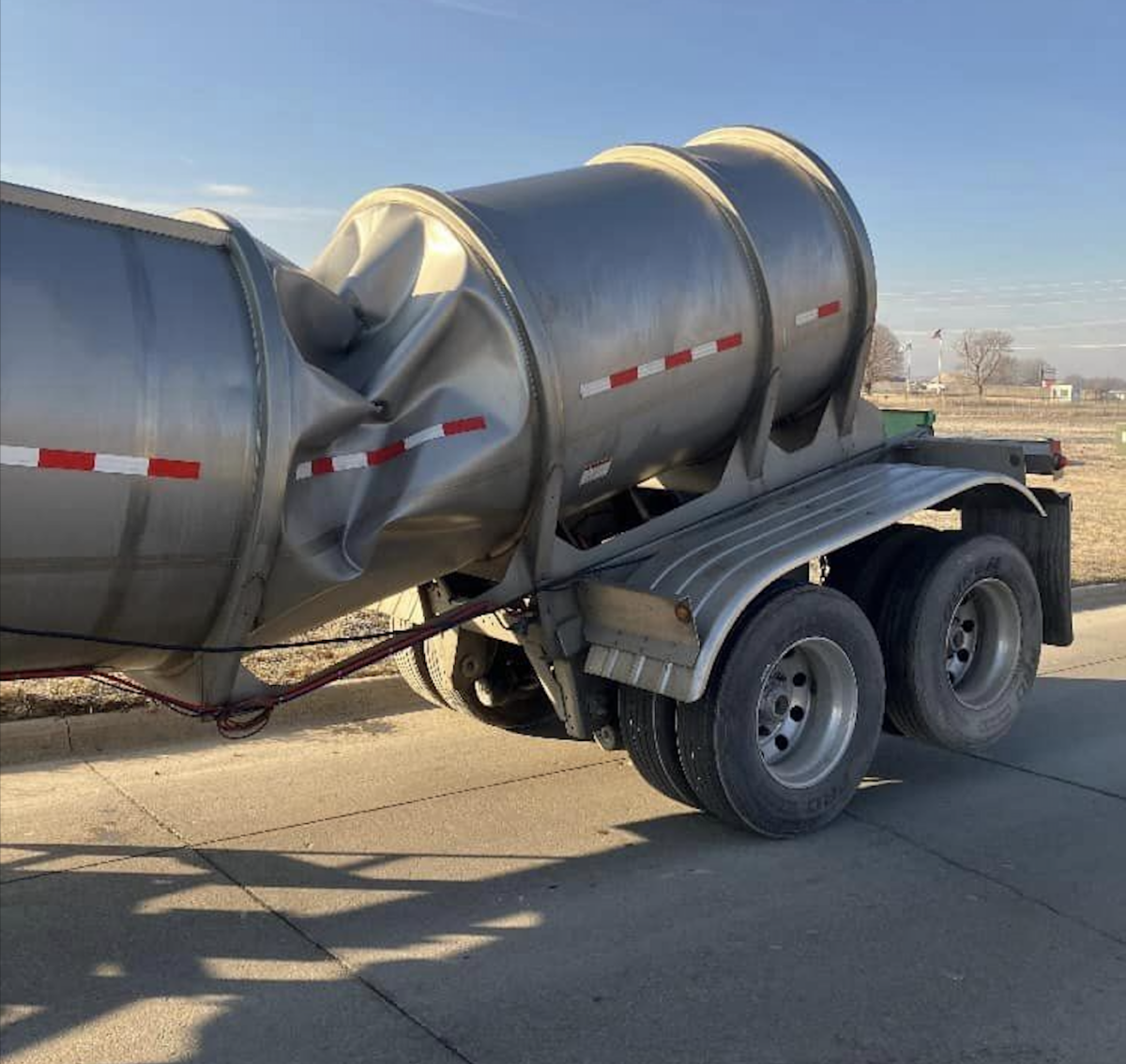 Iowa State Patrol stops trailer for ‘obvious structural concerns’