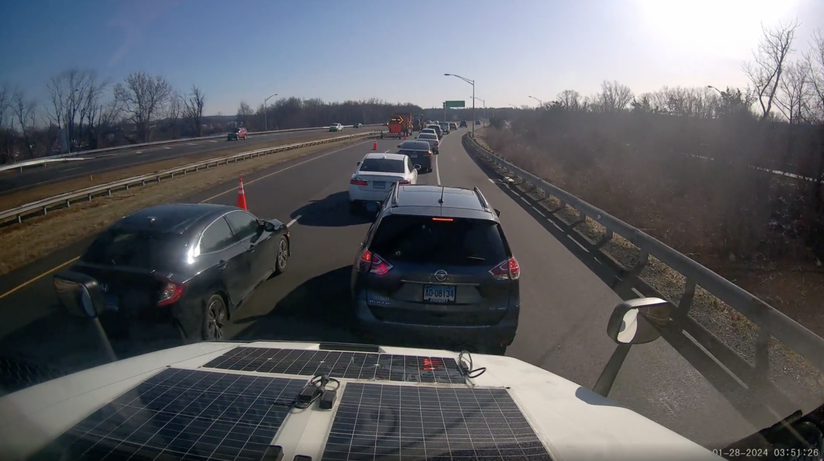 VIDEO: Car and truck driver engage in major merge battle — who was right?