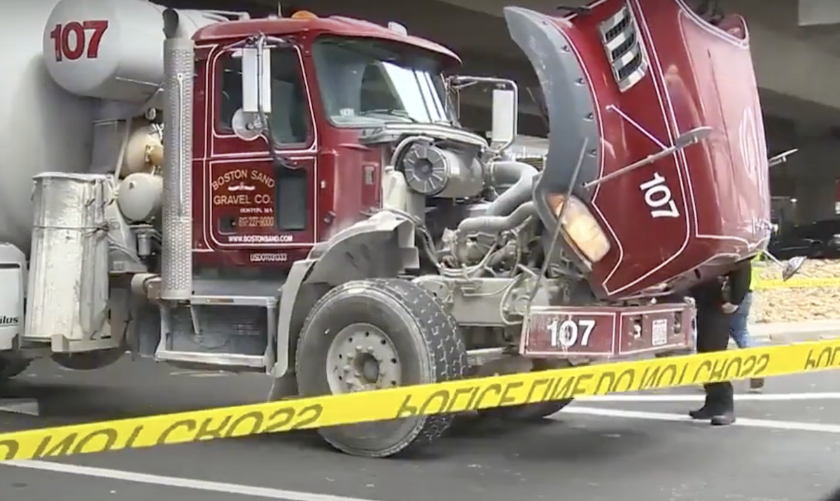 Wheelchair panhandler fatally struck by cement truck