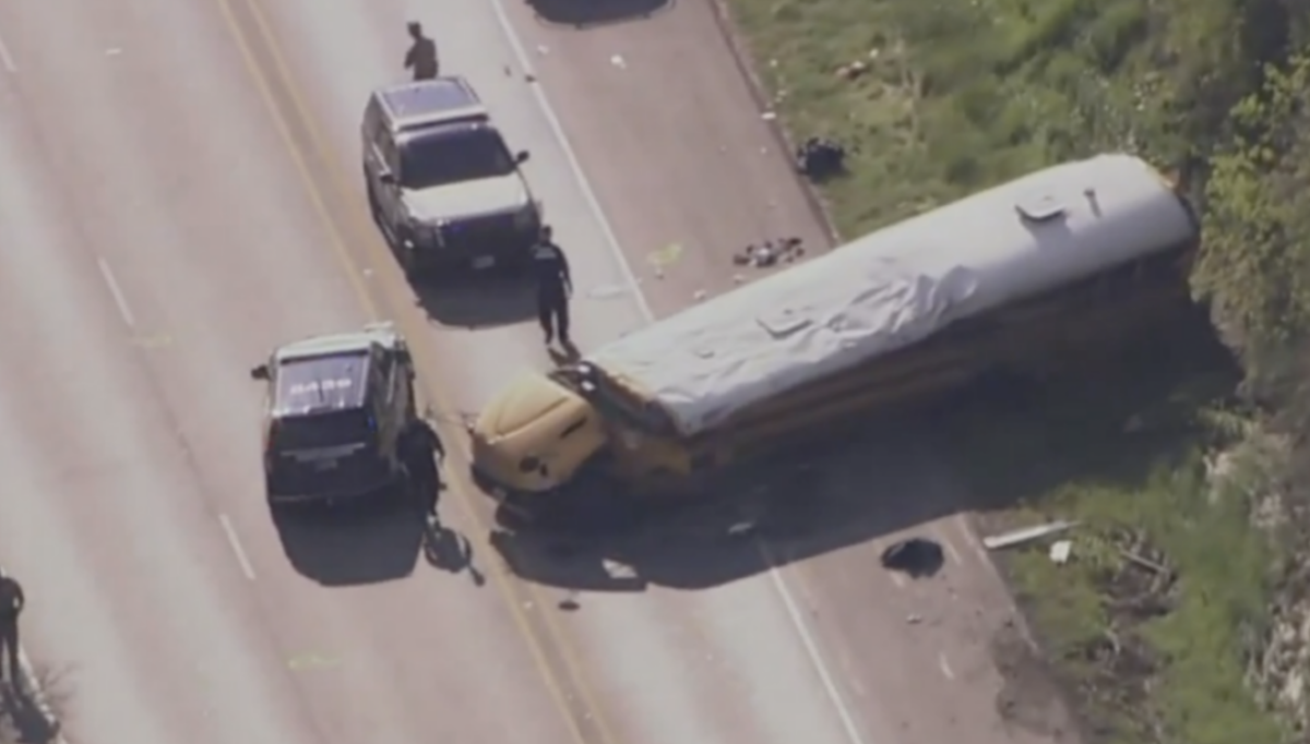 $1M lawsuit filed by teacher in recent school bus crash