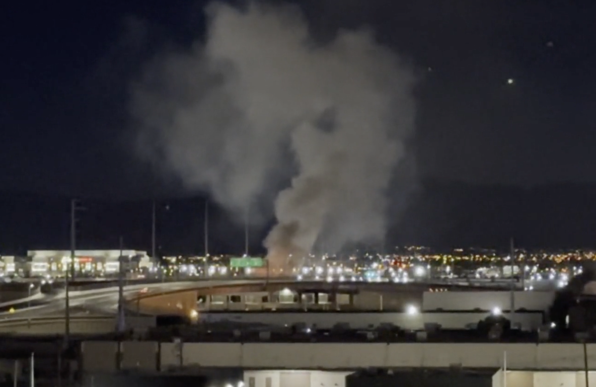 “Heavy fire conditions” consume multiple trailers at LV warehouse