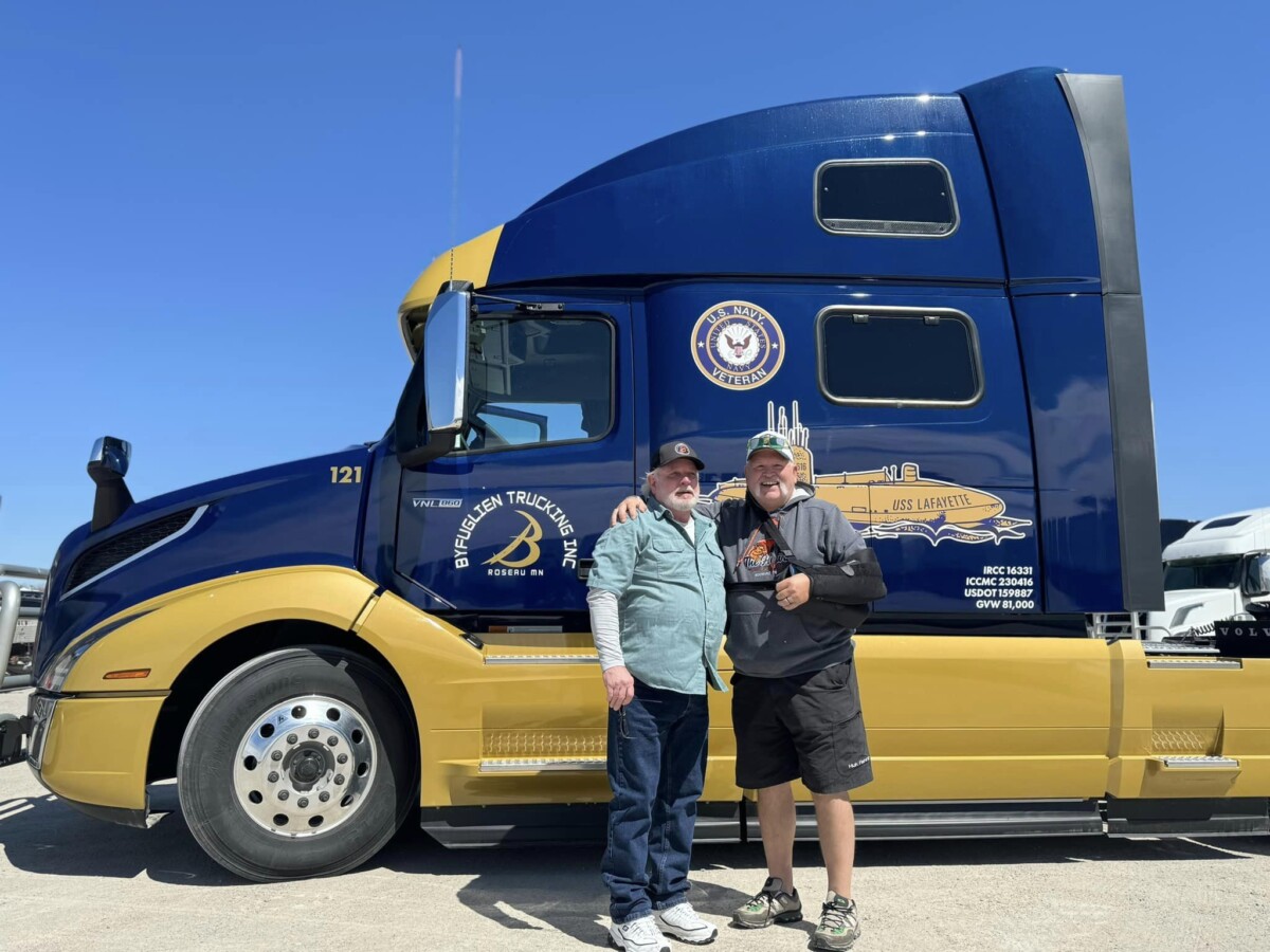 Watch as a Navy veteran is surprised with a custom truck in honor of his service