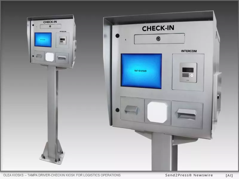 Company rolls out truck driver check-in kiosks to cut down on wait times at warehouses