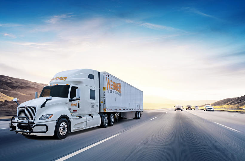 CEO to ride-along with Werner truck driver on 1200 mile trip