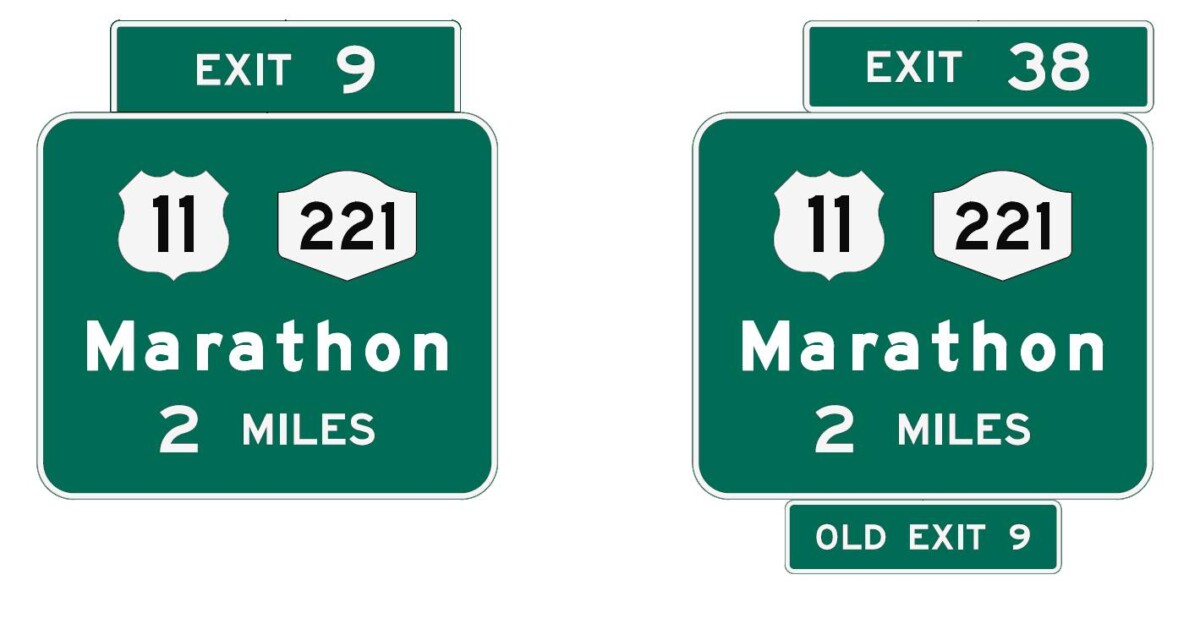 New York State DOT to switch to mile-based exit numbering