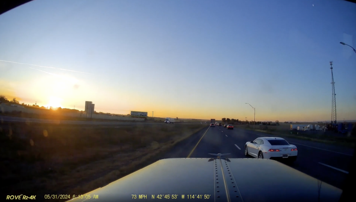 Trucker’s dash cam catches Camaro driver’s wildly dangerous merge and cutoff maneuver