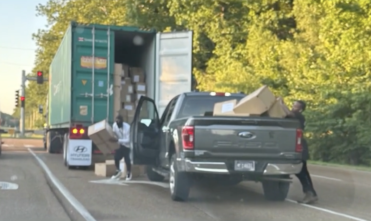 Memphis cargo thieves target truck hauling Nike products at red light