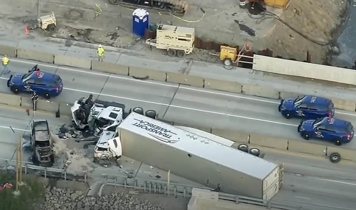 Truck driver killed in construction zone accident on I-75