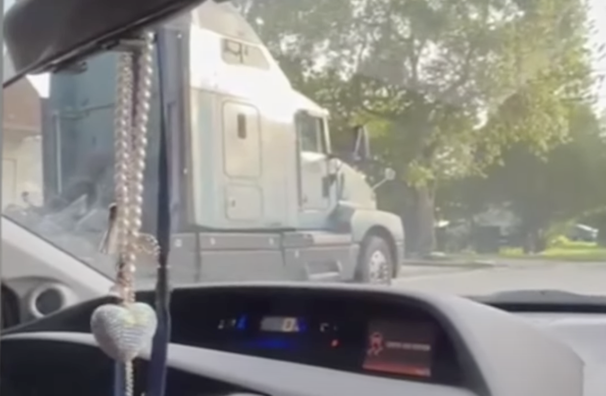 Truck thief caught after driving by truck owner’s daughter on highway by chance