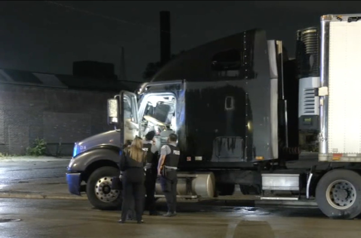 Motive unclear after two men shoot trucker sitting in his cab on the West Side