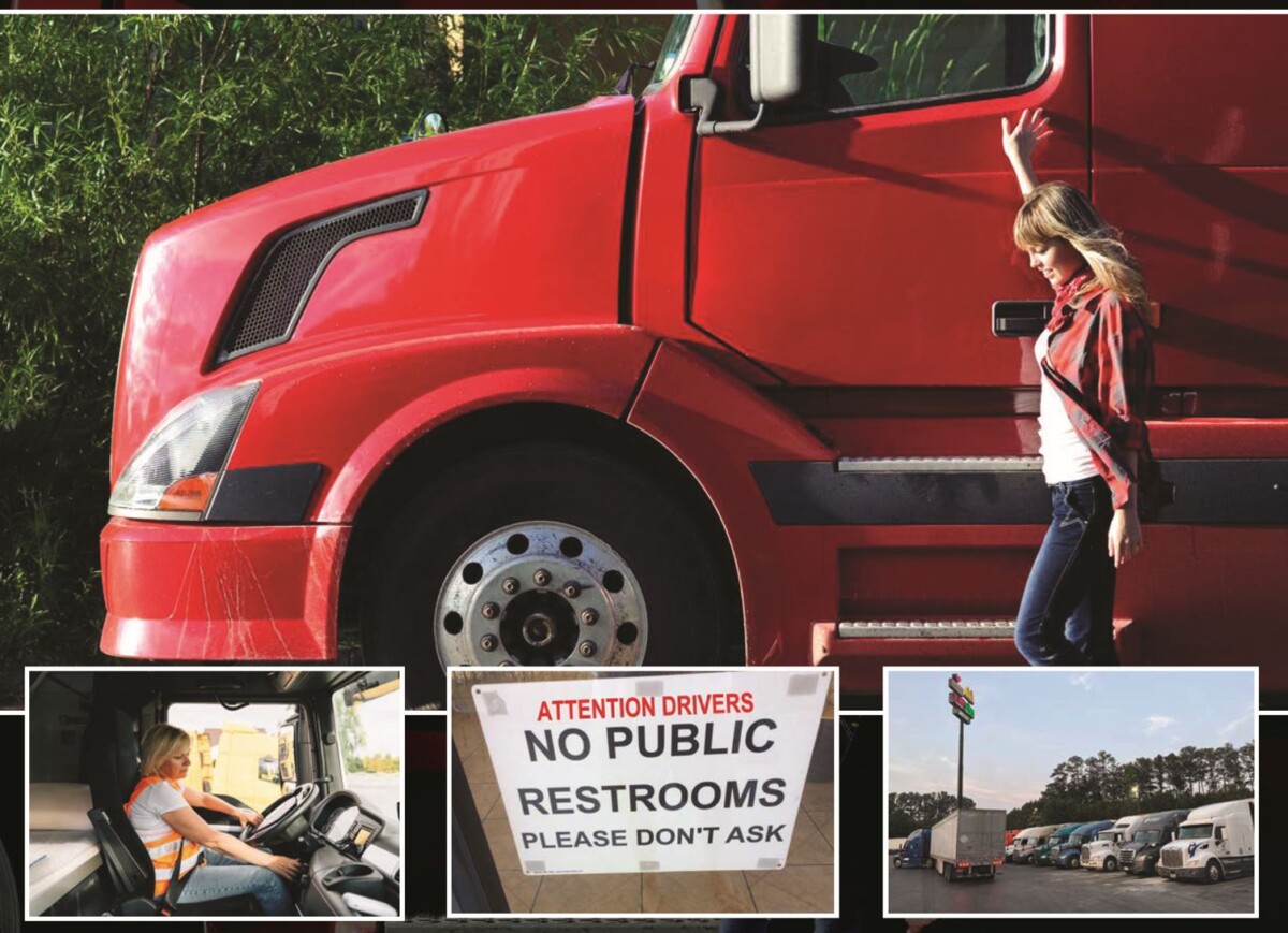Survey explores top six challenges faced by women truck drivers