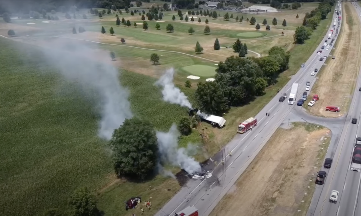 Three dead after big rig crossed median into oncoming traffic on I-81, PA authorities say