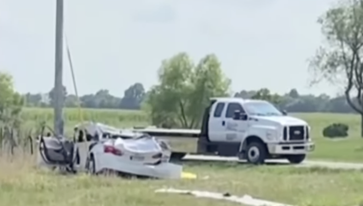 Motorist dead after crashing beneath trailer and coming out other side