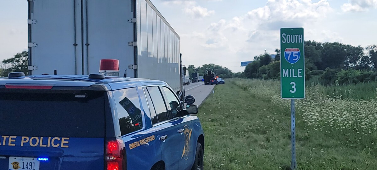 Michigan Motor Carrier Officers crack down on speeding in construction zone