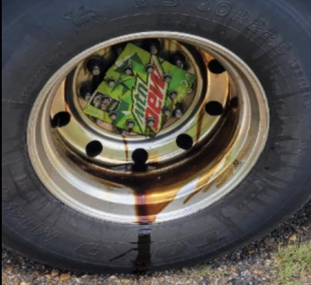 Tennessee troopers not impressed by commercial vehicle driver’s Mountain Dew box fix