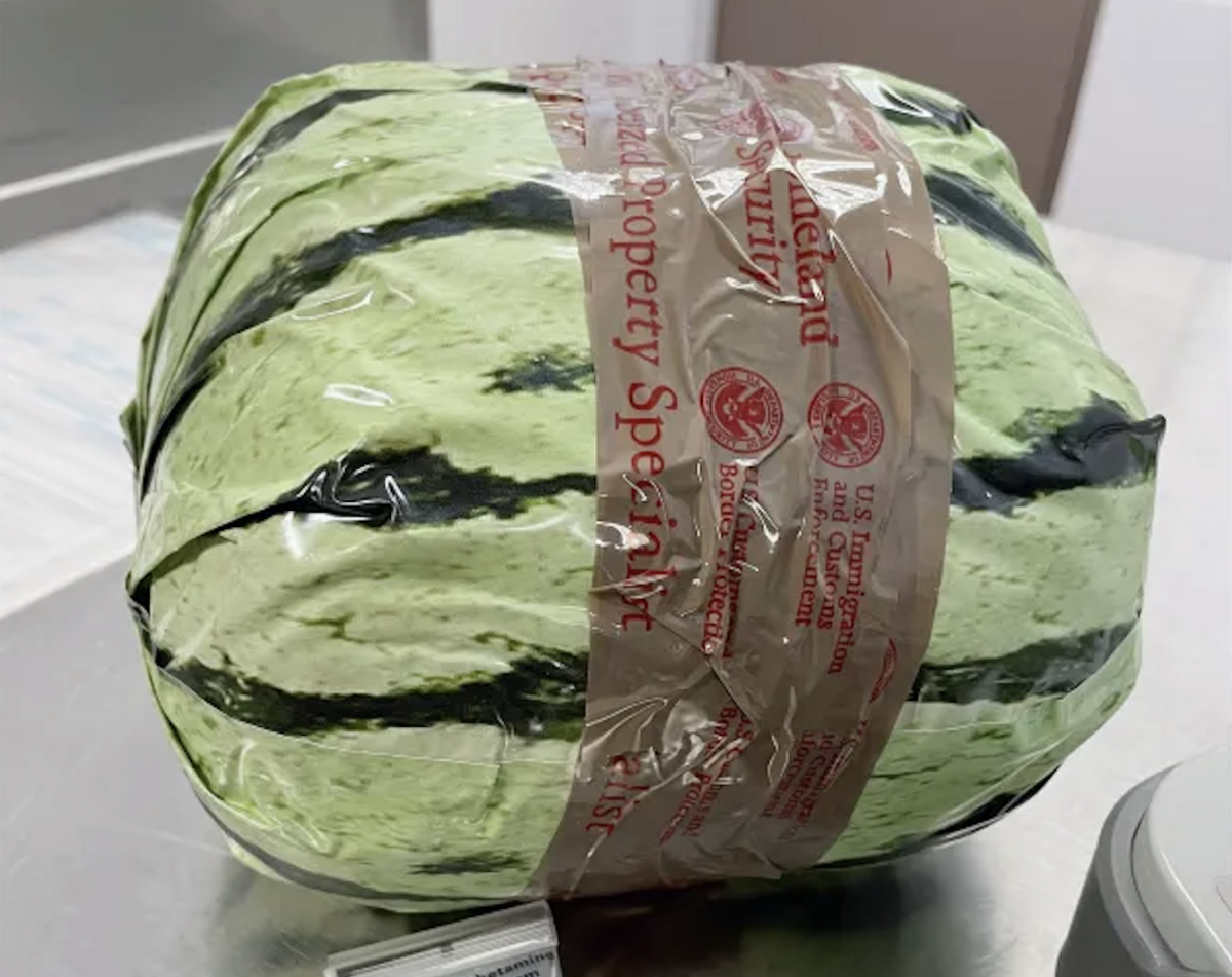 More than $5 million in meth disguised as watermelons seized from semi truck in California