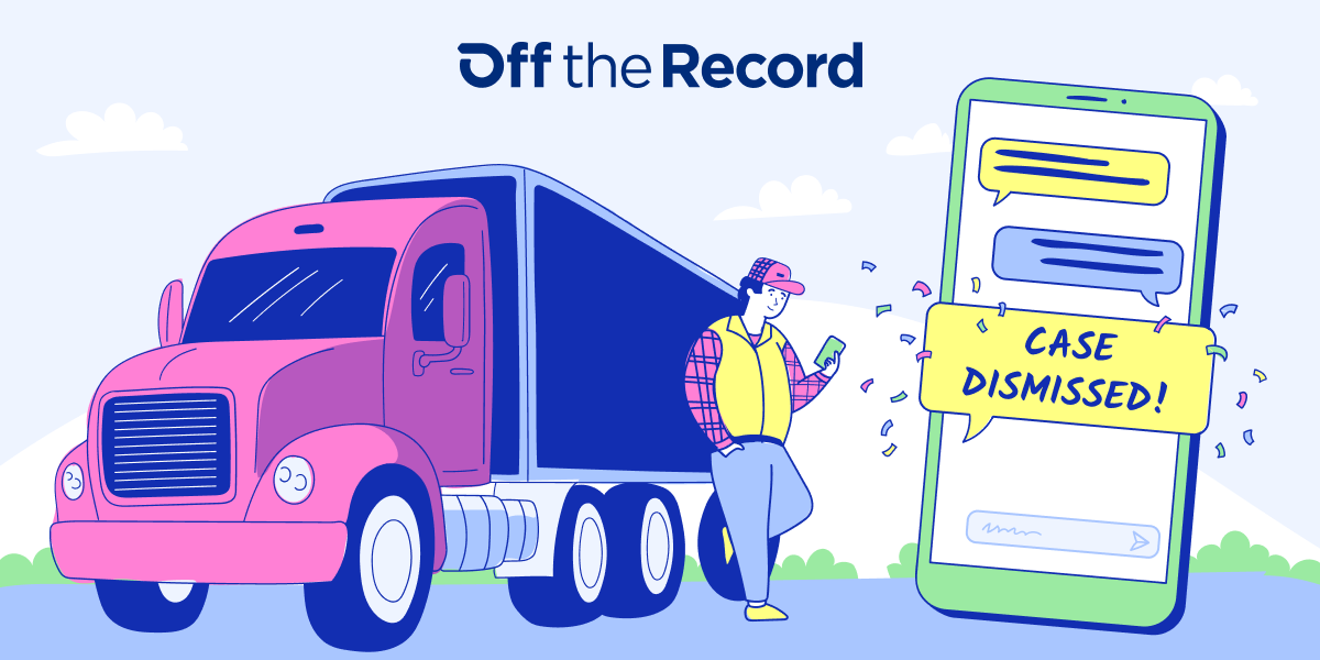 Off The Record’s game-changing legal app helps CDL drivers fight back against traffic tickets