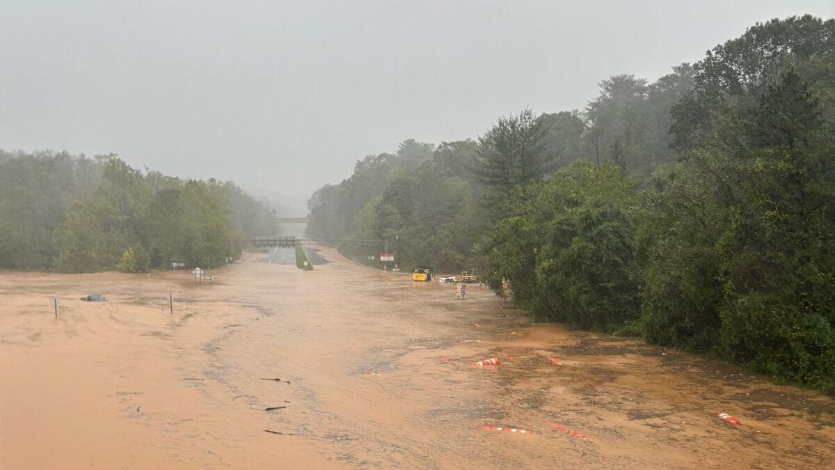 Driver should consider all west NC roadways closed, NCDOT warns