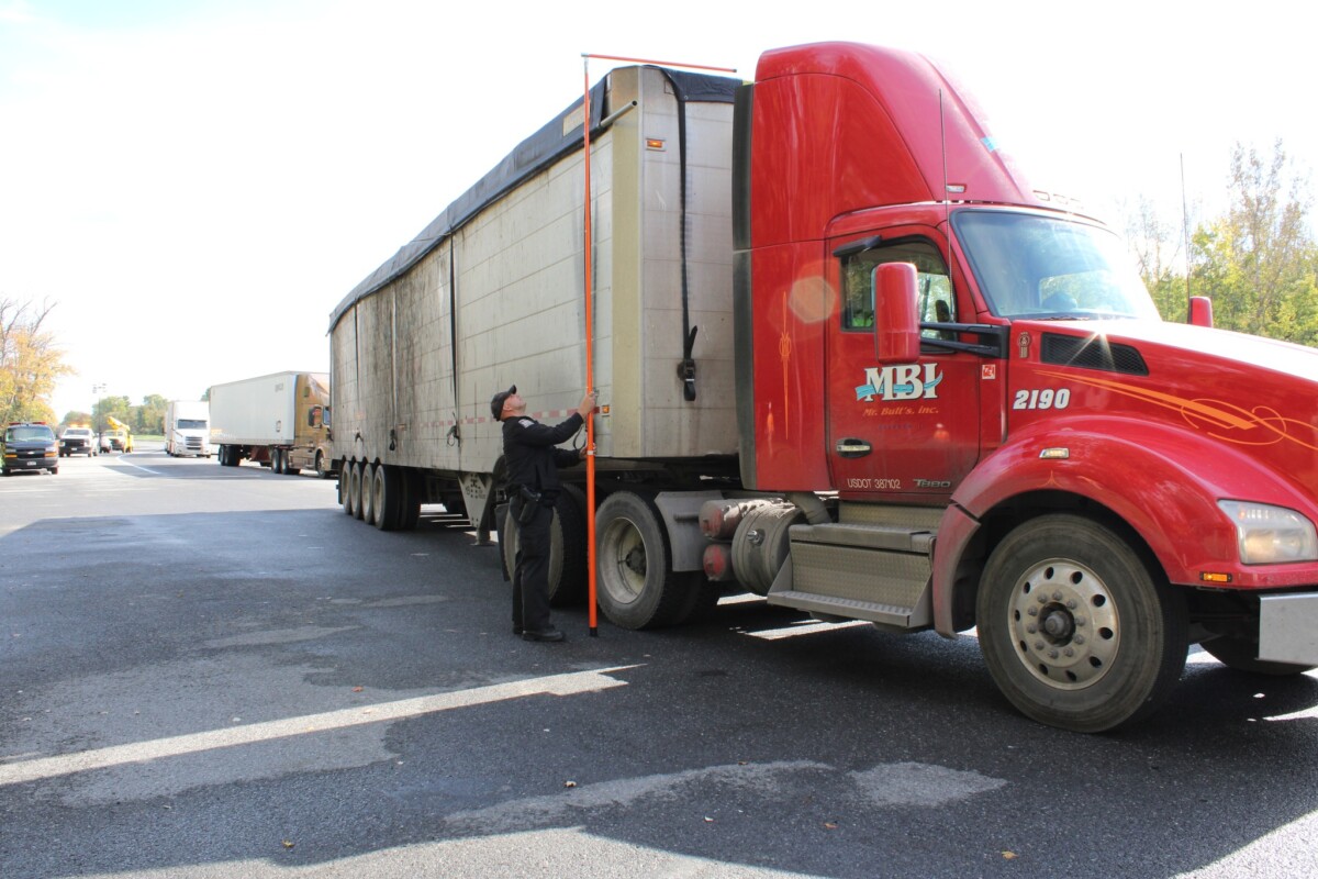 Troopers crack down on overheight commercial vehicles on New York State Thruway