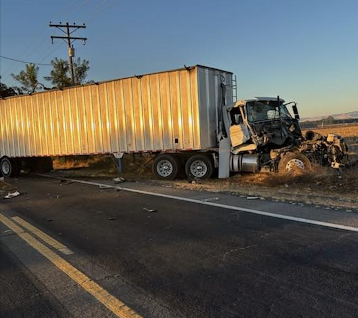 CHP calls for ‘focus’ after commercial vehicle strikes school bus, injuring 17 students