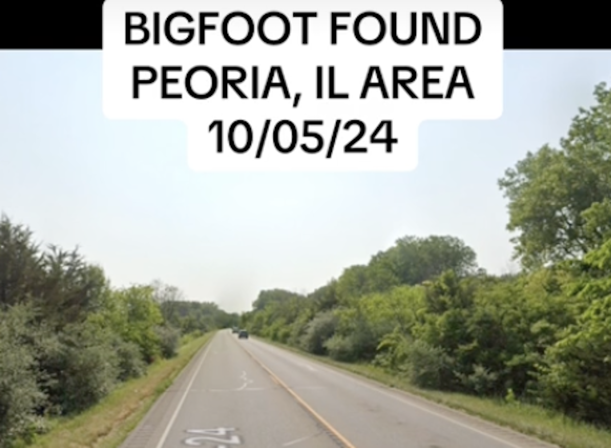 USPS driver “knows what he saw” on his regular route through bigfoot country